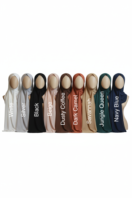 Beige hijab