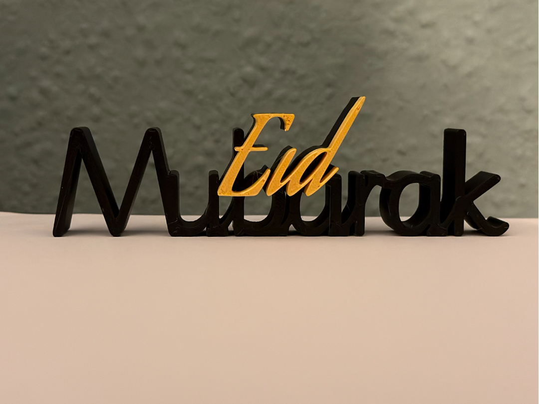 Eid Mubarak bord